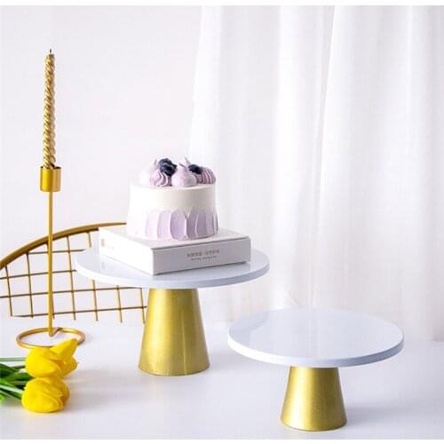 Metal Dessert Table Cupcake Stand High Cake Tray Wedding Christmas Birthday Party Pastry Fruit Display Tray Food Dishes Plate