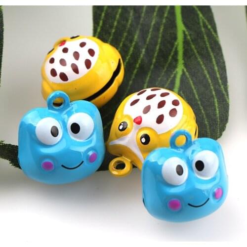 Mini Cat Fish Duck Rabbit Metal Jingle Bells Loose Beads Festival Party Christmas Decoration/Pet Bell/DIY Crafts Accessories