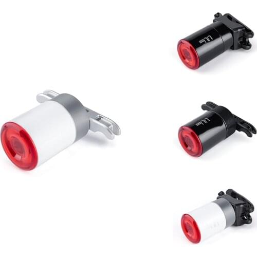 LILIOO Upgrade Smart Bicycle Rear Light Auto Brake Sensing Bike Light Waterproof LED Charging Cycling Taillight