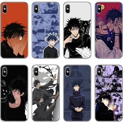 Megumi Fushiguro Jujutsu Kaisen soft Phone Case For Samsung Galaxy S20 Ultra S10E S10 Lite S9 S8 Plus S7 S6 Edge Note 20 10 9 8