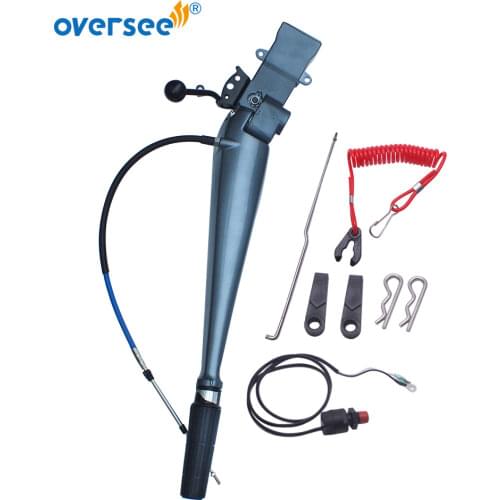 692-W0084 Steering Tiller Handle Assembly For Yamaha Outboard Motor 2T Parsun 85HP 2T 688 85AET 692-W0084-11-4D