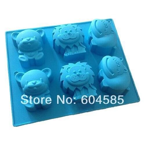 Animal Silicone Baking Cake Mold Candle Mold Bakeware