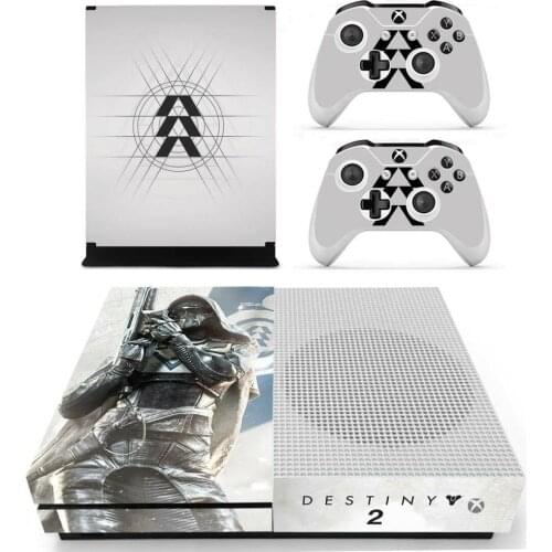 Destiny 2 Skin Sticker Decal For Xbox One S Console and Kinect and 2 Controllers For Xbox One Slim Skin Sticker Vinyl