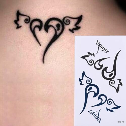 Sakura Waterproof Temporary Tattoo Stickers Female Persistent Sex Simulation Small Fresh Shoulder Chest Cute Flower Tatto
