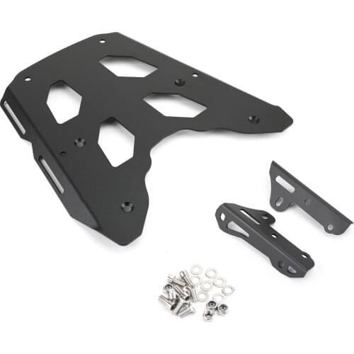 Areyourshop for Kawasaki Versys 650 KLE650 Versys650 KLE 650 2016-2019 2017 2018 Rear Carrier Luggage Rack Cargo Shelf Black