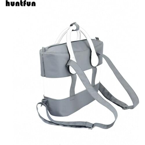 2021 Huntfun New Strap Belt Microfiber Fabric Backpack Kit with Zipper Trim for big Obag Classic Mini O bag