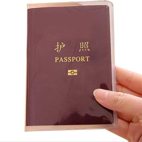 Travel Waterproof Passport Cover Passport Case Card Case Transparent PVC Card Wallet ID Card Credit Card Holders Case Pouch