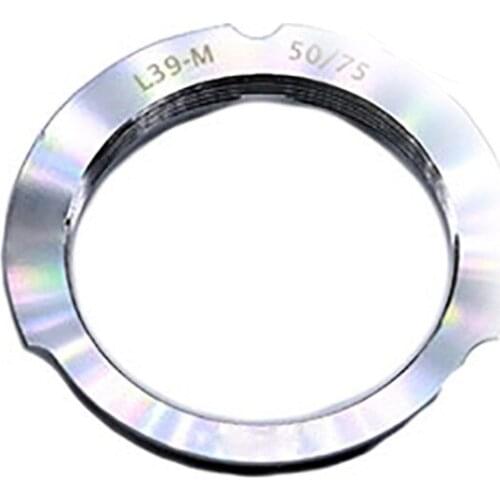 L39-M Camera Lens Adapter Ring For Leicaist L39 Screw Lens to for Leica M Camera 50-75mm Adapter Screw Mount Ring 6BIT Edition