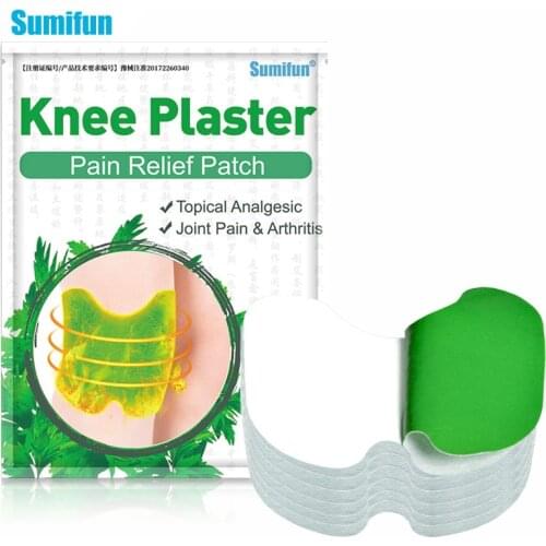 Sumifun 12Pcs Knee Cervical Herbal Plaster Wormwood Extract Sticker Muscle Joint Ache Arthritis Pain Relief Patch K04901