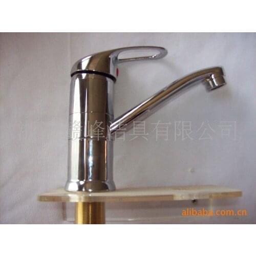 Tiger ran hot and cold taps full copper kitchen faucet can be rotated vegetables basin sink faucet Single-Lever