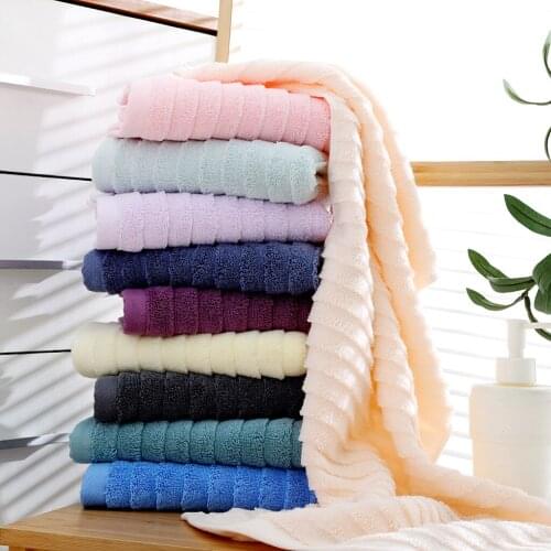 Pure cotton thickened adult face wash household solid color jacquard face towel skin-friendly soft towel