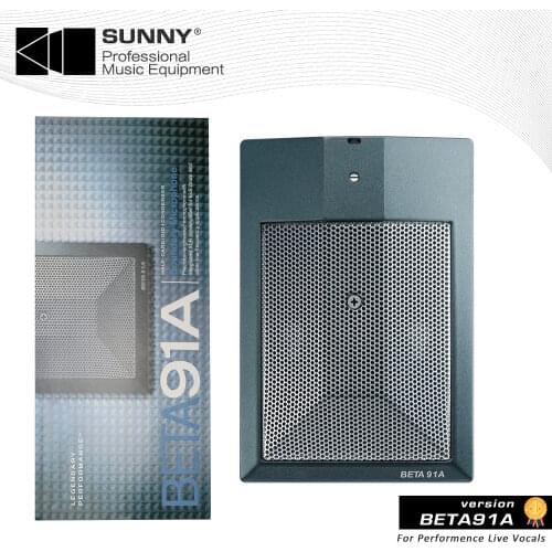 Top Quality Professional Half-Cardioid Condenser Microphone BETA91A drum condenser BETA91 A Percussion Instrument for shure Mic