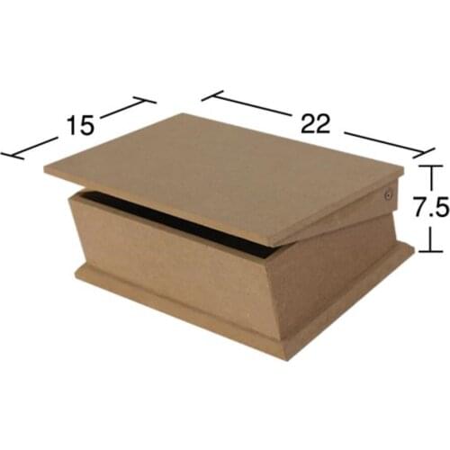 KU209 Mdf Box, Can Be Painted Wood Mdf Box
