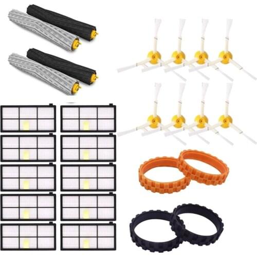 26Pcs Main Brush Hepa Filter Side Brush Kit for IRobot Roomba 800 900 Series 870 880 980 Vacuum Cleaner Robot Parts