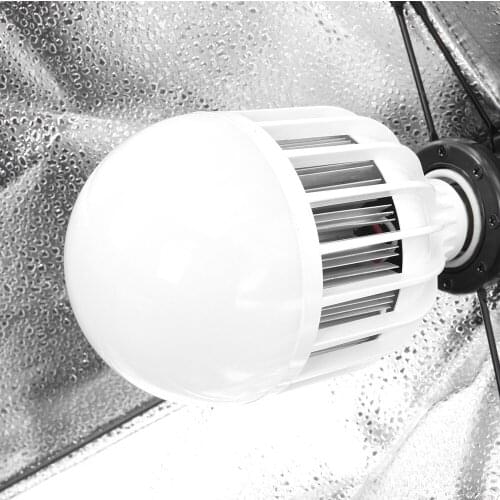 75W E27 LED Bulb 6500K Professional Photo Studio Bulb Video Light Photographic Lighting Daylight Lamp