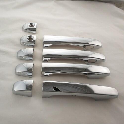 ABS Chrome Accessories Stickers Car Styling door handle cover For 2012Prius Wish Venza For 2009 forester