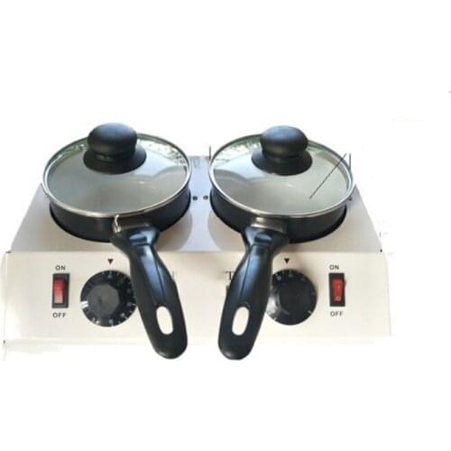 Automatic Thermostatic Aluminum Non-Stick Pan Two-Cylinder Chocolate Melting Furnace Insulation Electric Heating Melting Machine