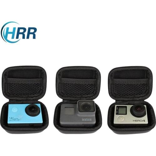Case Mini Bag Protective Box for Gopro Hero 9/8/7/6/5/4 Session Akaso SJCAM Yi 4K DJI Osmo Action EKEN H9 Sports Camera