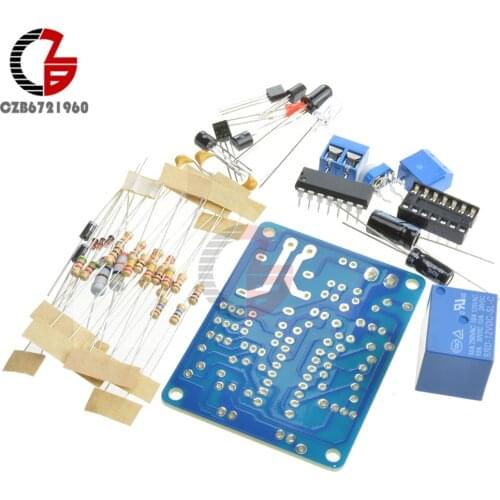 DC 12V Infrared Sensor Proximity Switch DIY KITS Automatic Hand Dryer Automatic Faucet Control Module Sensor 0 ~ 40S Adjustable