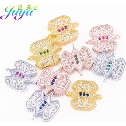 DIY Earrings Jewelry Findings Supplies Gold/Rose Gold Rhombus Charm Connectors Accessoreis For Handmade Jewelry Making