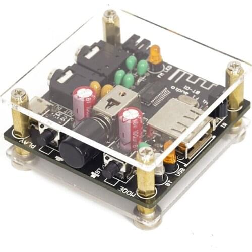 Lossless fever hifi5.0 Bluetooth audio receiver board U disk decoding player old audio amplifier FM radio