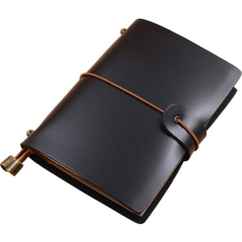 Passport Size Leather Refillable Journal Notebook Planner Diary Business Notepad Handmade Travelers Notebook