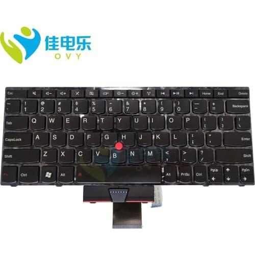 OVY US Replacement keyboards for lenovo Thinkpad Edge E220S E225 E220 S220 0A62147 04W0944 AS-83USH English black keyboard real