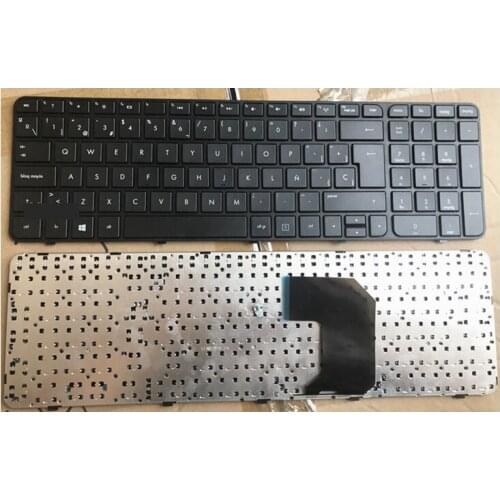 SP Spanish Black New laptop keyboard FOR HP G7 G7-2000 G7-2001TX G7-2025 G7-2145 FOR Pavilion G7-2000 G7-2100 G7-2200 G7-2300