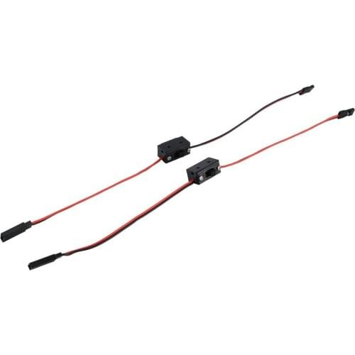 2pcs LED Light Control Power Switch for Traxxas HSP Redcat RC4WD Tamiya Axial SCX10 D90 HPI RC Model Car
