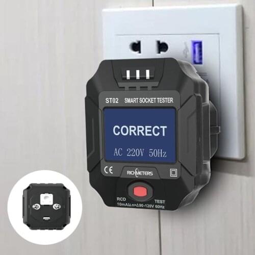 Socket Outlet Tester Circuit Detector Wall Plug Breaker Smart Voltage Finder Socket Tester