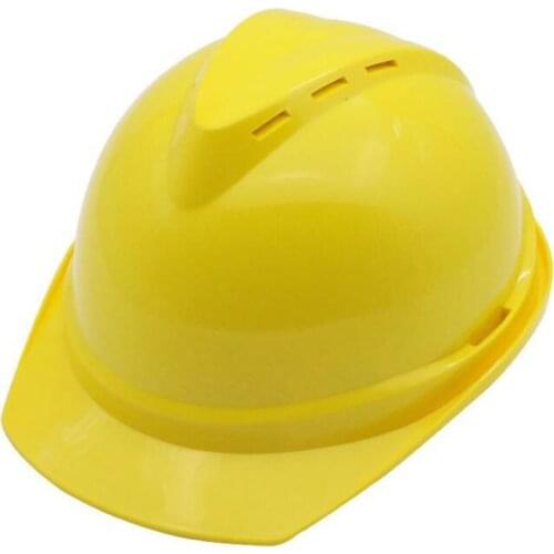 Hard hat V-Gard PE material type helmet work cap construction work protective helmet safety labor helmet