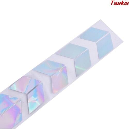 Universal Car Motorcycle Reflective Stickers Wheel Car Decals On Fender Waterproof Decors 1pc