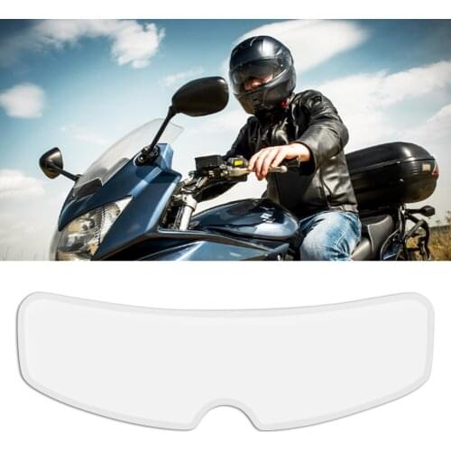 Universal Motorcycle Helmet Clear Rainproof Film Anti Rain Patch Screen Motorcycle Riding Helmet Accessories