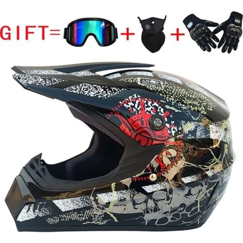 All year round mens and womens off-road helmets, goggles, gloves, masks, motorcycle off-road helmets, motorcycle helmets