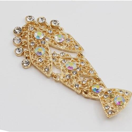 High quality Elegant fish brooch Crystal Bijouterie clothes Intimate jewelry accessories Brooches DIY for wedding