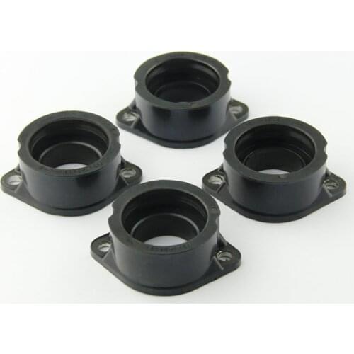 4pcs Motorcycle Carburetor Interface Manifold Intake Glue for Kawasaki KZ1000 KZ1100 ZX1100 ZN1100 GPZ1100 ZXT10A OEM：16065-1131