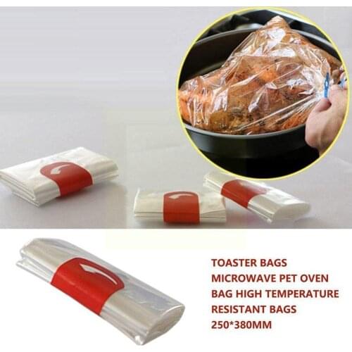 5/10/20Pcs Turkey Bag High Temperature Oven Roast Chicken For Kitchen Bag Slow Nylon-Blend Food Liner Baking Cooking Cooker Q4E9