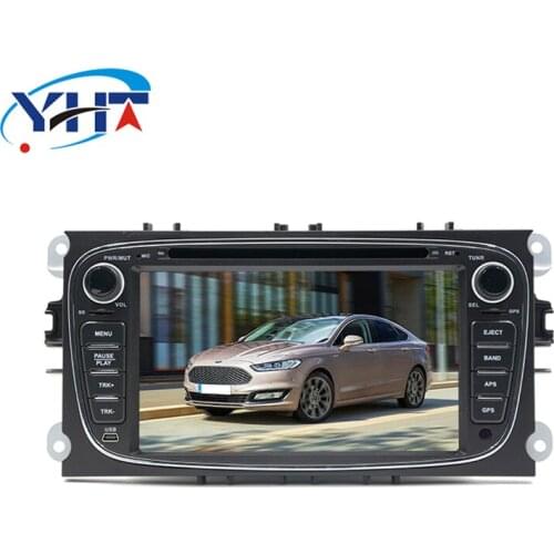 1 G / 16 G QUAL Core Android 8.01 car DVD player for Ford Focus Mondeo Galaxy with Radio stereo GPS Navigation car multimedia