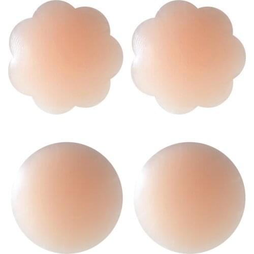 Hot Sale deep V dress New hidden Milk paste Chest Paste Bra Ultra-thin stealth silicone Milk is stuck Fashion mango bra