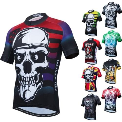 Summer Pro Short Sleeve Cycling Jersey MTB Bicycle Clothing Breathable Mountain Bike Clothes Road Bike Shirts For Men