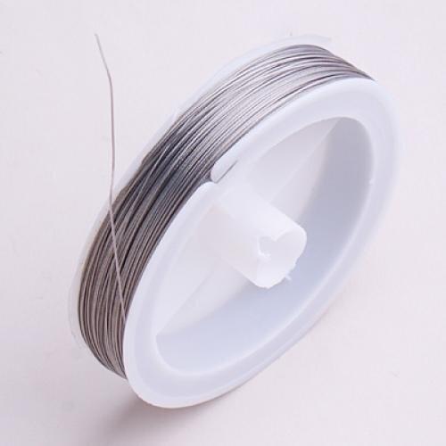 HWEXPRESS Wholesale Tigertail Beading Wire - 90m / 0.45mm / Silver