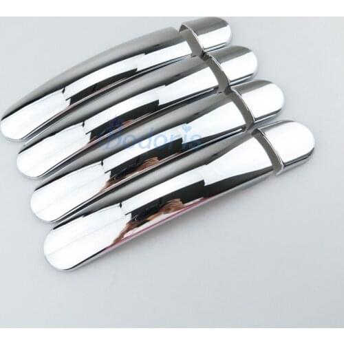 For Volkswagen VW Tiguan 2009 2010 2011 2012 2013 2014 2015 2016 Door Handle Cover Bowl Portector Panel Chrome Auto Accessories