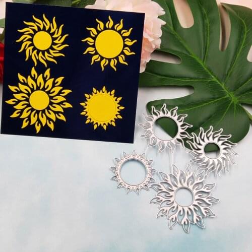 Sun metal cutting die 2019 new DIY scrapbook, used for greeting CARDS, envelopes decorative paper card embossing process mold