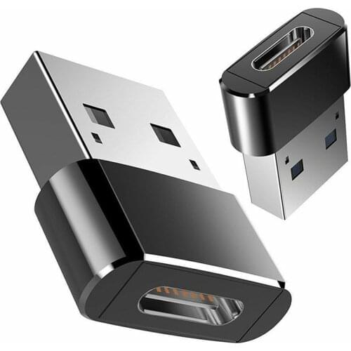 Metal USB 3.0 Male to USB 3.1 Type C Female Converter USB 3.0 USB-C Mini Adapter for Android Smartphones Xiaomi With chain