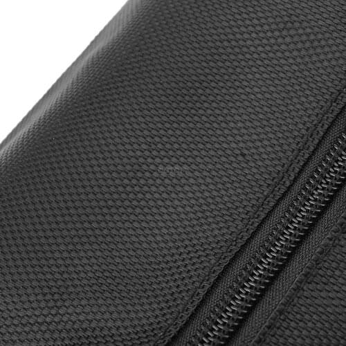 OOTDTY Oxford Canvas Tool Bag Zipper Hardware Storage Toolkit Travel Makeup Hand Pouch