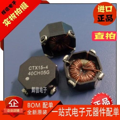 Original new 100% CTX15-4-R 3A 15UH SMD micro-coupled inductor 4pin common-mode inductor filter choke coil