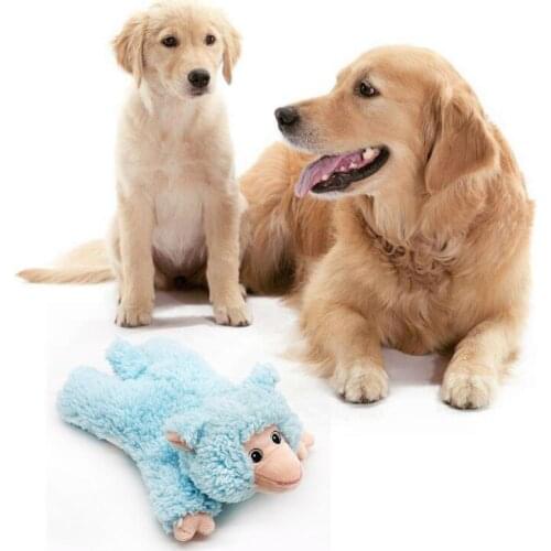 Squeak Chew Dog Toys Pet Gnawing Vocal Plush Simulation Animal Prone Sheep For All Pets Supplies #7