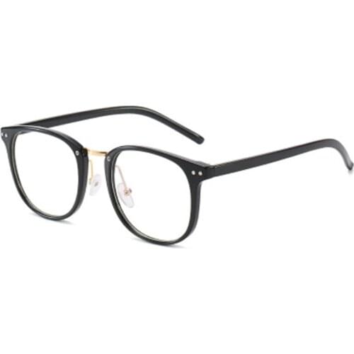 PC 2021 Phone Clear Round Rivet Blue Light Ray Blocking Glasses