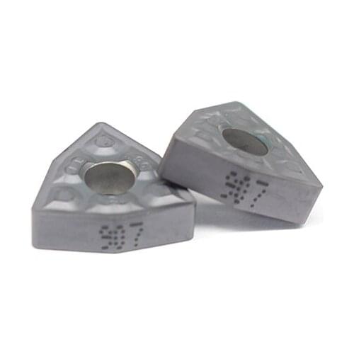 10PCS WNMG080408 TF IC907 External Turning Tools Carbide insert Lathe cutter Tool Tokarnyy turning insert