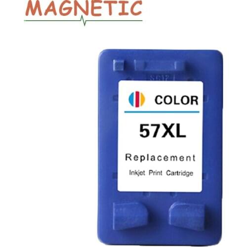 Magnetic Compatible Color Ink Cartridge For HP57 57 Deskjet 5150 450CI 5550 5650 7760 9650 PSC 1315 1350 2110 2210 2410 printers